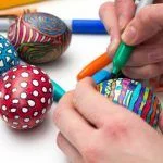 Painting Easter Eggs