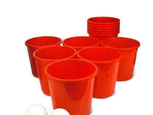 Giant Bucketpong Game