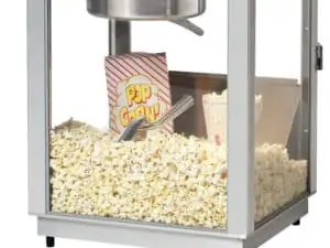 Classic Neon Popcorn Machine