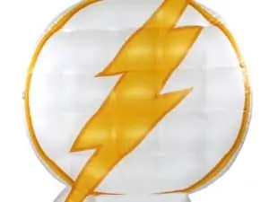 6ft Tall The Flash Superhero Crest Inflatable