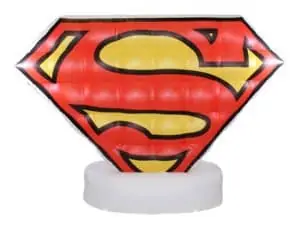 6ft Tall Superman Superhero Crest Inflatable