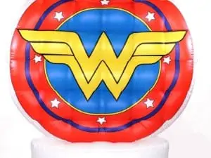 6ft Tall Wonder Woman Superhero Crest Inflatable