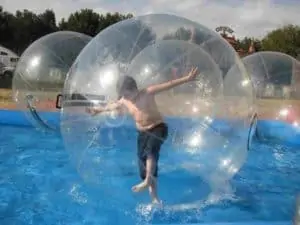 Zorb Balls with Pool