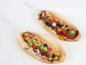 Chocolate Marshmallow Kabobs