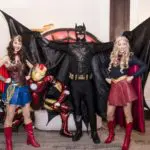 Wonder Woman, Batman, Super Girl