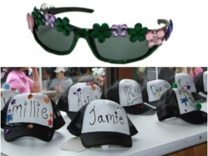 Glasses and hat crafts