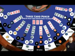 Three card poker