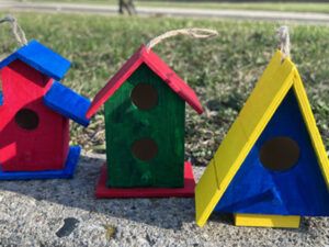 Craft bird feeders